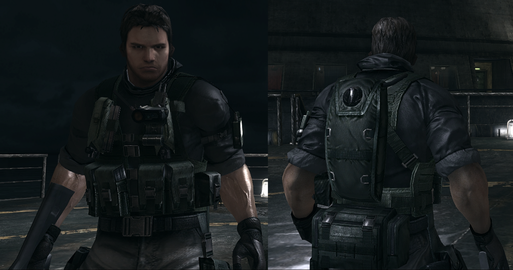 Chriss Redfield Without Diving Gear