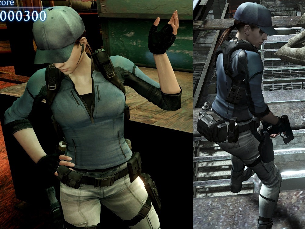 RE5 Jill BSAA over Helena